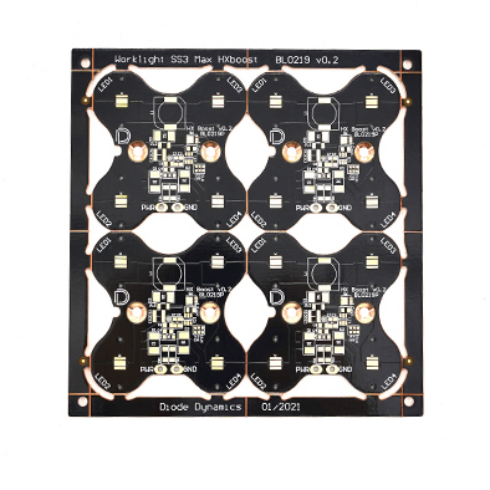 Papan PCB prinsip susun atur biasa